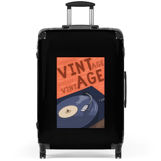 Vinyl Vintage Music Suitcases