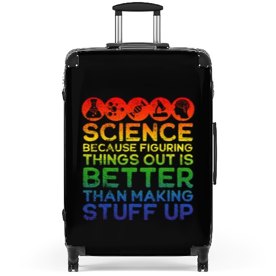 Science Lover, Science Teacher, Science Is Real Suitcases
