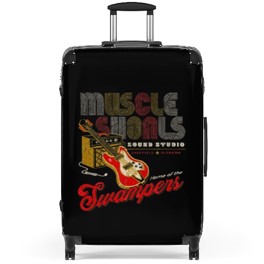 Muscle Shoals Sound Guitar Music Lovers Suitcases