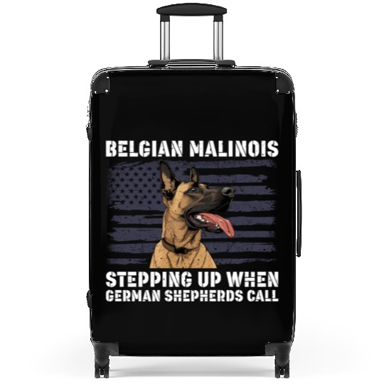 BELGIAN MALINOIS STEPPING UP WHEN SHEPHERDS CALL Suitcases