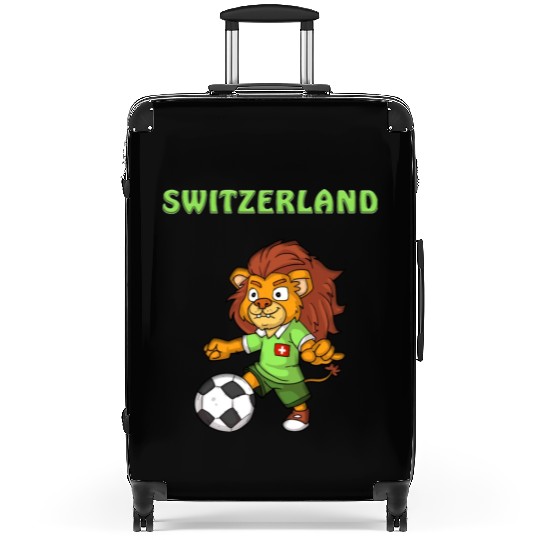 Swiss Fans / Switzerland Lion Suitcases