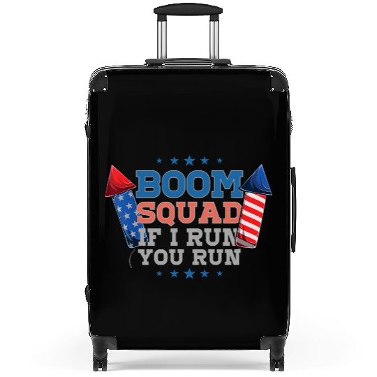 BOOM SQUAD Fireworks Director 4th of July Suitcases