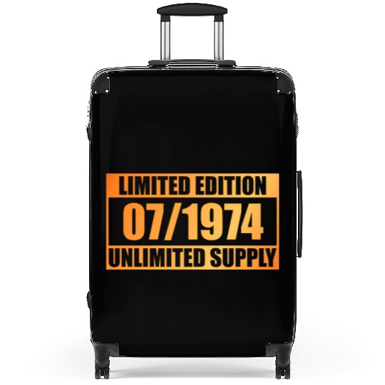 50th birthday Limited Edition - ꝏ Supply 07/1974 Suitcases