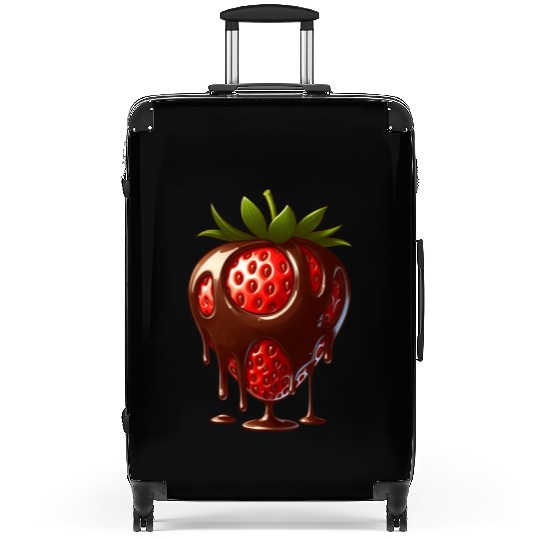 Strawberry chocolate delicious treat dessert Suitcases