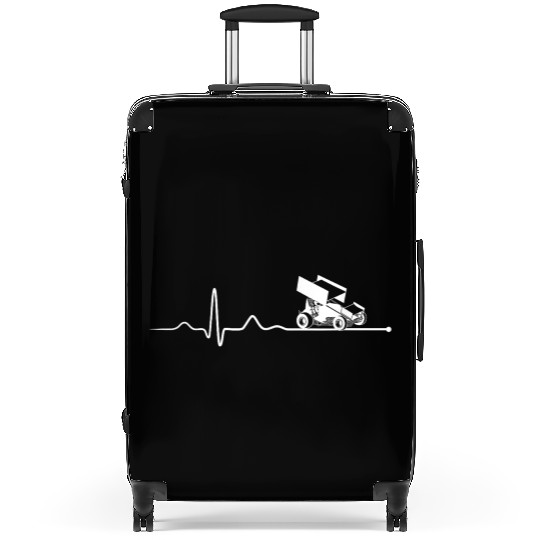 SPRINT CAR RACING Heartbeat Suitcases