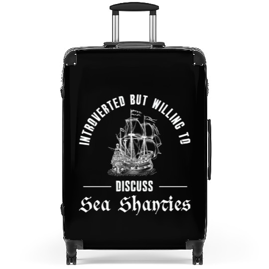 Sailor Meme Pirate Ship Ocean Sailing Suitcases