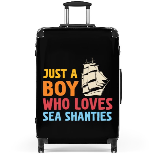 Sailor Meme Pirate Ship Ocean Sailing Suitcases