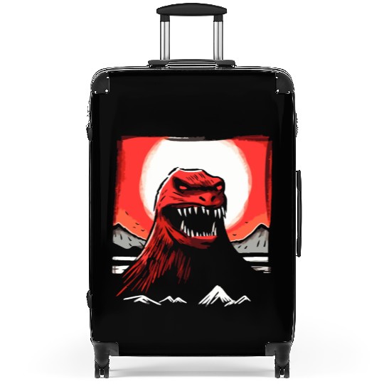 Red Sun Japan: Lizard Monster Suitcases