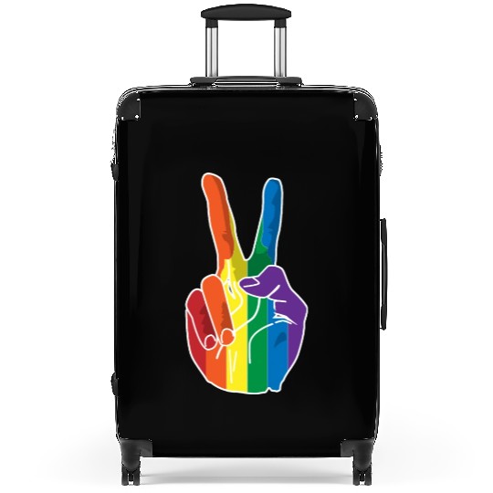 love is love Suitcases