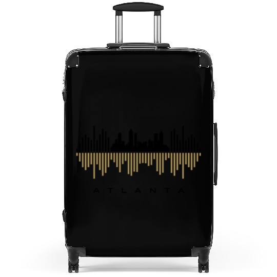 Atlanta City Sound Waves Suitcases