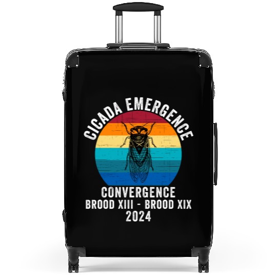 Cicada Emergence Convergence Brood XIII Brood XIX Suitcases