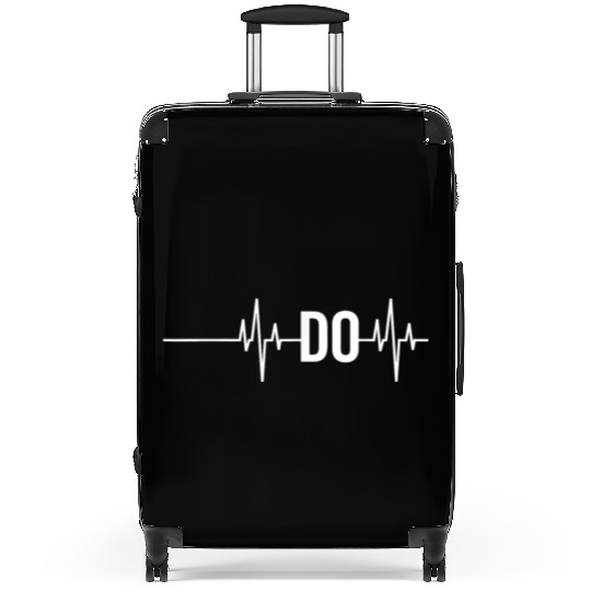 Doctor Osteopathic Medicine Heartbeat Suitcases