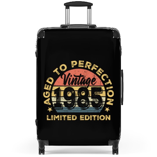 Aged to perfection 1985 Suitcases
