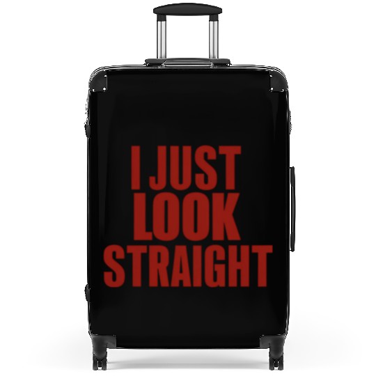 I Just Look Straight LGBT Gay Lesbian Pride Month Suitcases