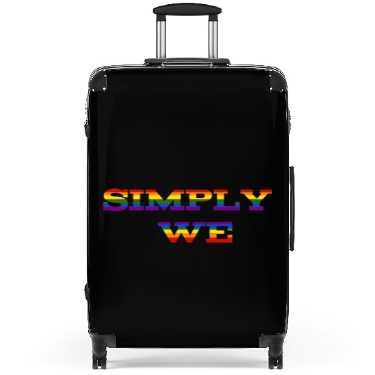 Simply We LGBTQ pride month collection Suitcases