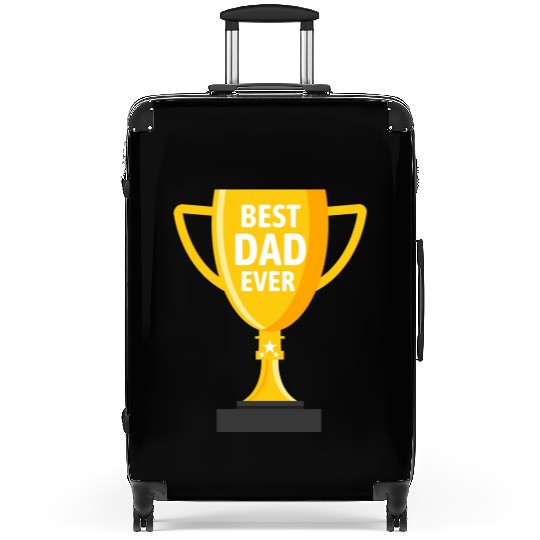 BEST DAD EVER Suitcases