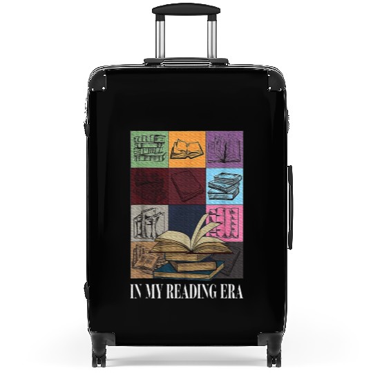 In My Reading Era Bookish Book Lover Suitcases