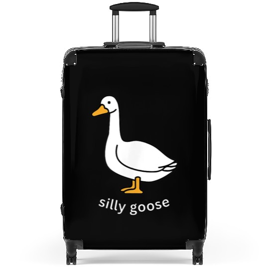 Silly Goose Cute Trendy Clothing Suitcases