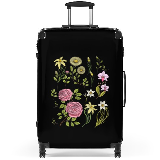 Flowers Cottagecore Mushroom Indie Clothes Suitcases