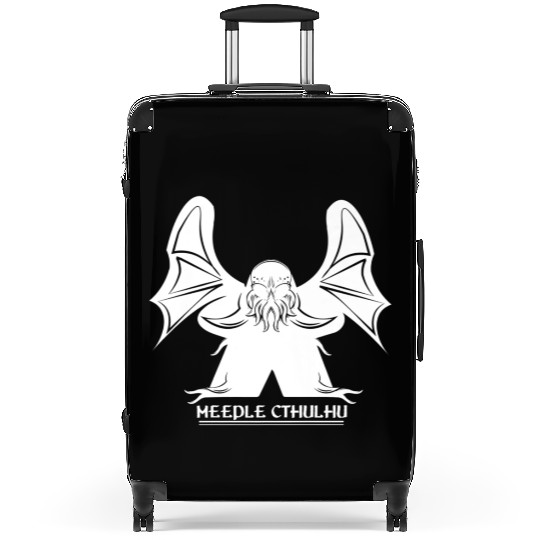 Meeple Cthulhu clothing Premium Suitcases