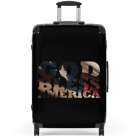 God Bless America Suitcases