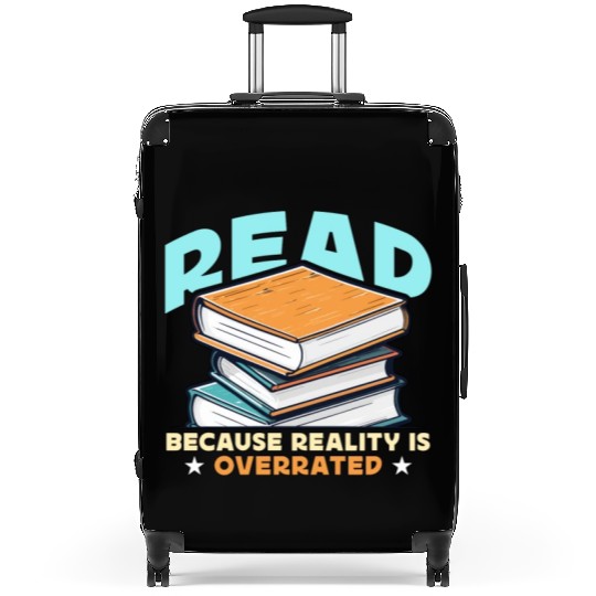 Literature Teacher Read Because Reality Educator Suitcases