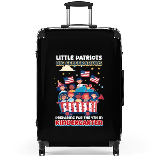 Kindergarten Teacher Patriots Big Celebrations Suitcases
