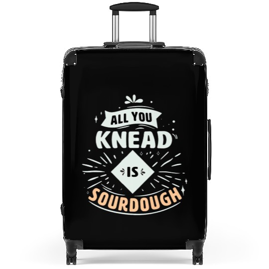 Sourdough Starter Bread Premium Suitcases