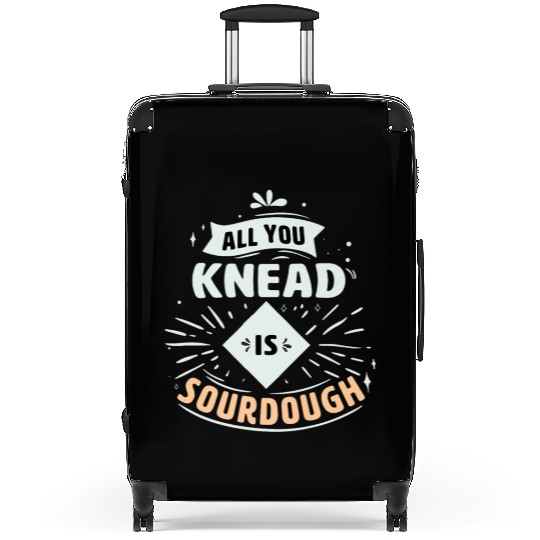 Sourdough Starter Bread Premium Suitcases