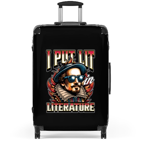 Literature Teacher I Put Lit In Literature Bookish Suitcases