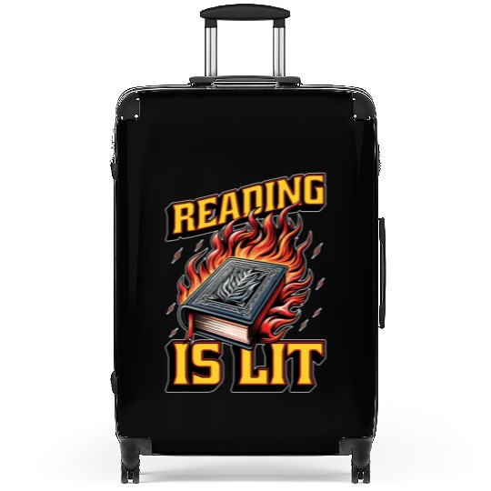 Literature Teacher Reading Is Lit Educator Bookish Suitcases