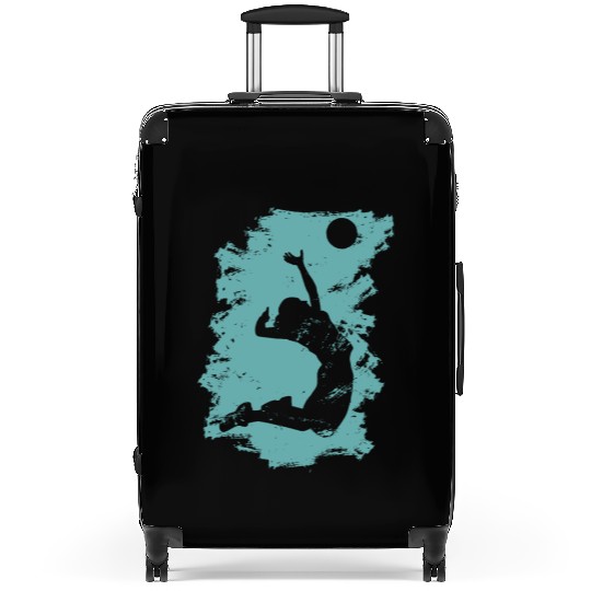 Volleyball Beach Grunge Vintage Suitcases