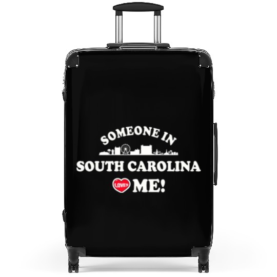 Someone In South Carolina Loves Me Suitcases