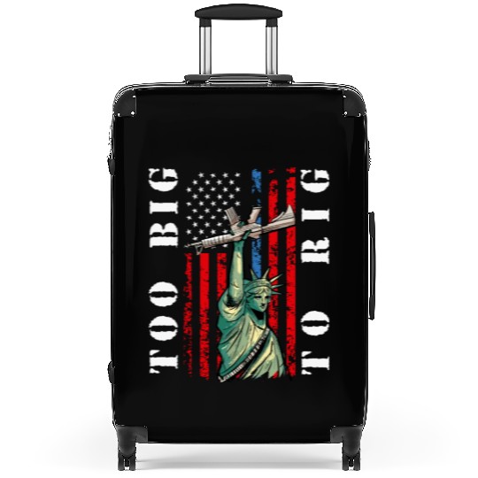 Too Big to Rig 2024 Trump Saying Trump 2024 Suitcases