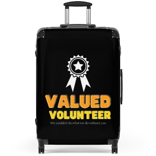 Volunteer Appreciation Ribbon Suitcases