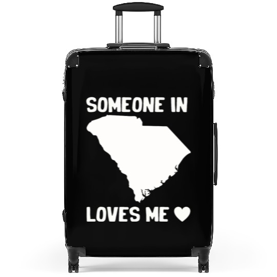 Someone In South Carolina Loves Me Suitcases