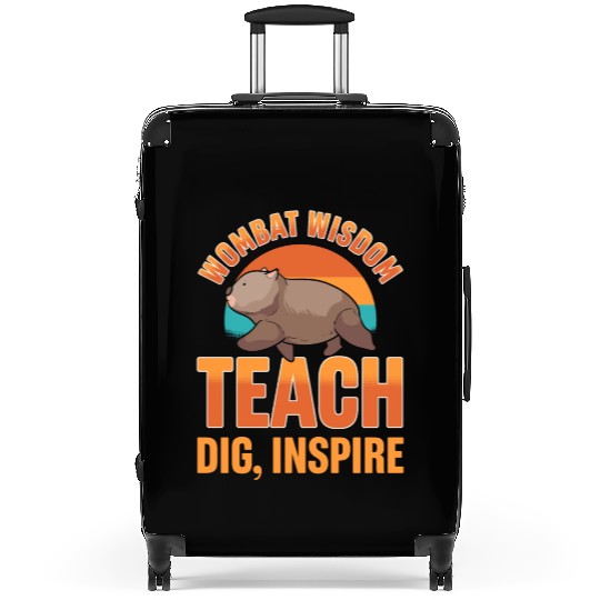 Wombat Wisdom: Teach, Dig, Inspire Wombat Teacher Suitcases