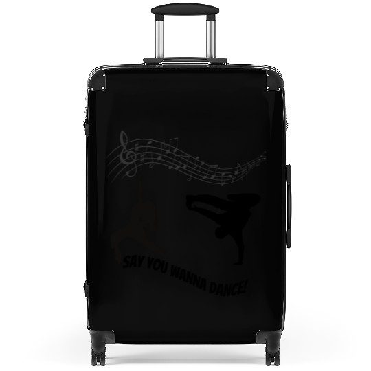 Street Dance Graphic Suitcases – Music and Dance