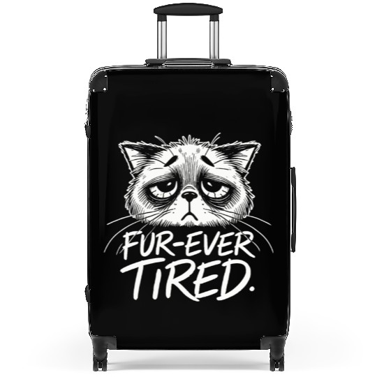 Gothic Emo Cat Design For Cat Lovers And Suitcases