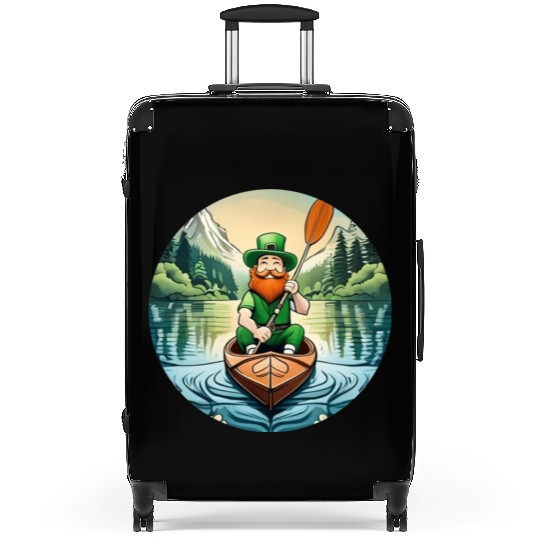 St. Patrick's Day Shamrock St Paddy's Day Kayak Suitcases