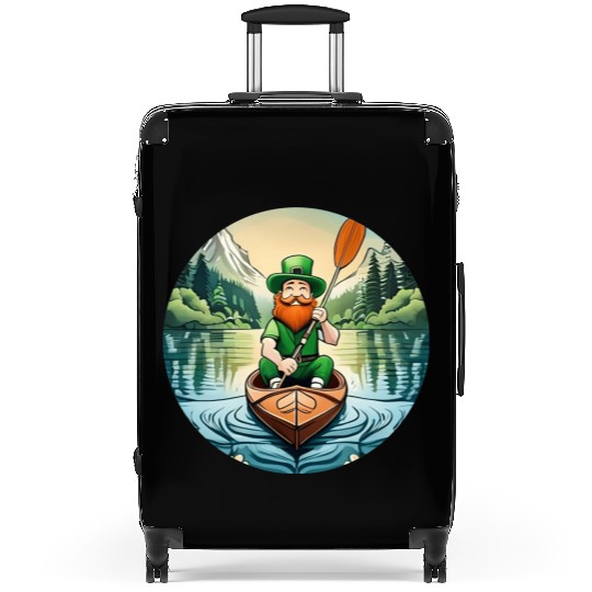 St. Patrick's Day Shamrock St Paddy's Day Kayak Suitcases