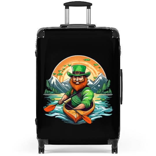 St. Patrick's Day Shamrock St Paddy's Day Kayak Suitcases