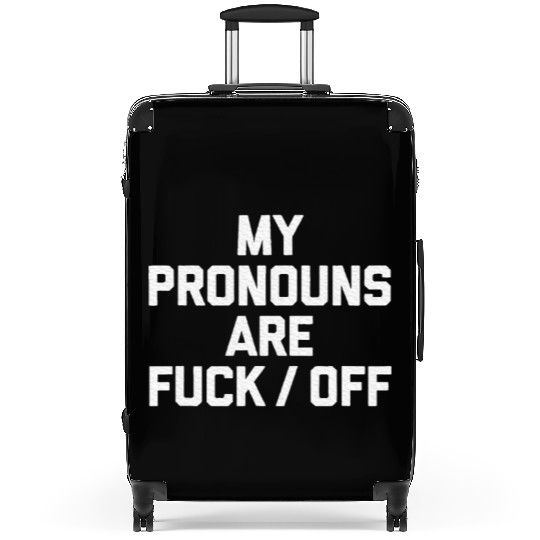 My Dick Has Led Me to Crazy Places Suitcases