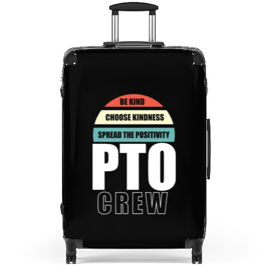 PTO Crew School Volunteer Parent Teacher Suitcases