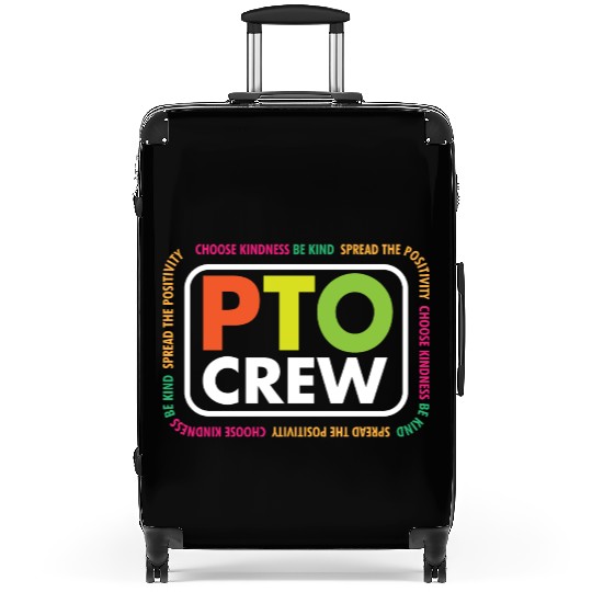 PTO Crew School Volunteer Parent Teacher Suitcases