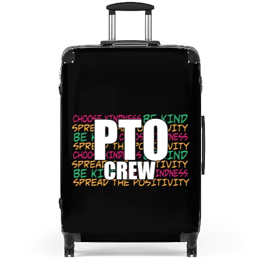PTO Crew School Volunteer Parent Teacher Suitcases