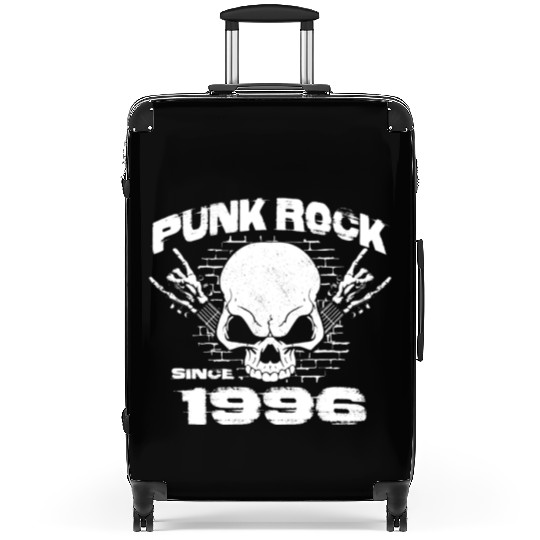 Punk Rock Since 1996 - Skull Rock Hands 28th Suitcases