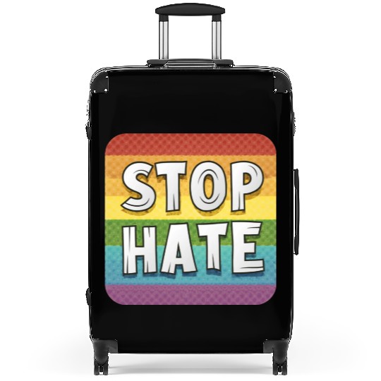 LGBTQ Stop Hate Suitcases