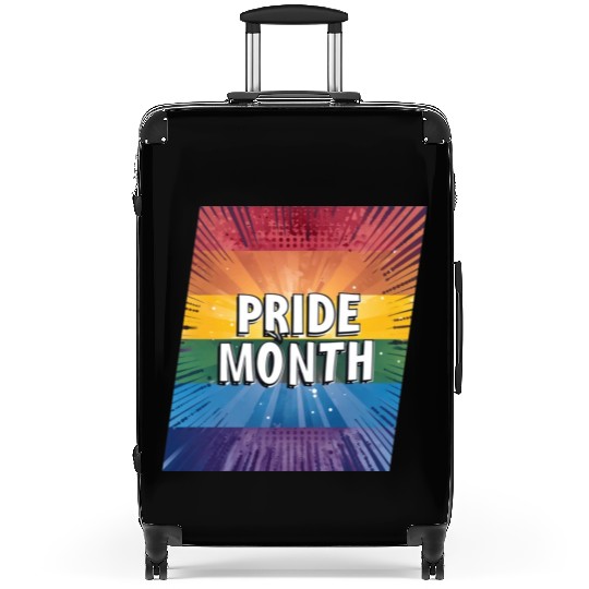 LGBTQ Pride Month Suitcases