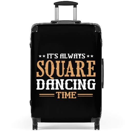 Western Square Dancing Design for a Square Dancer Suitcases